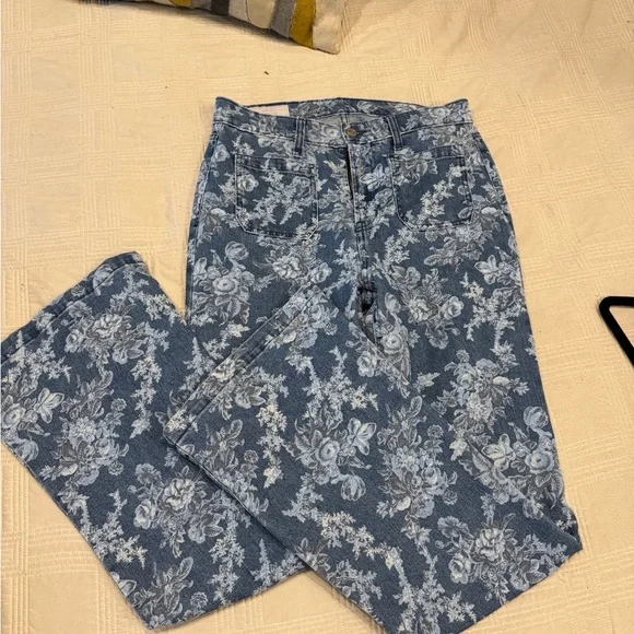 Gap x love shack fancy flare jeans - Picture 3 of 5